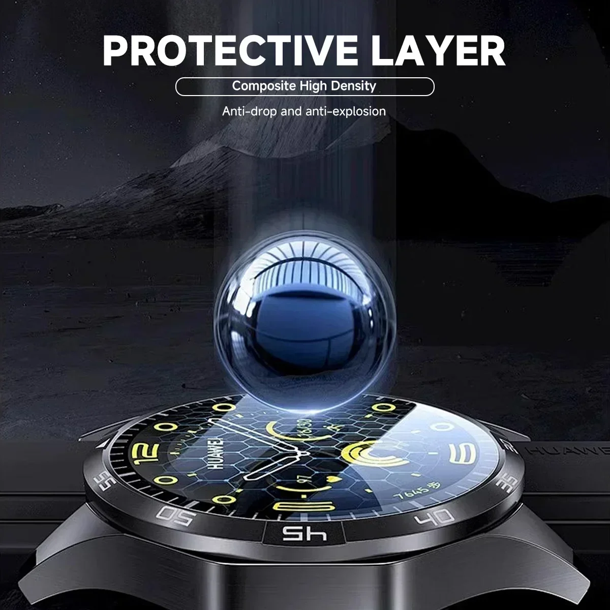 Фото 3PCS Tempered Glass for Amazfit Balance Screen Protector Amazfit GTR 42mm 47mm Smart Watch Screen Protector 9H 2.5D Film №4