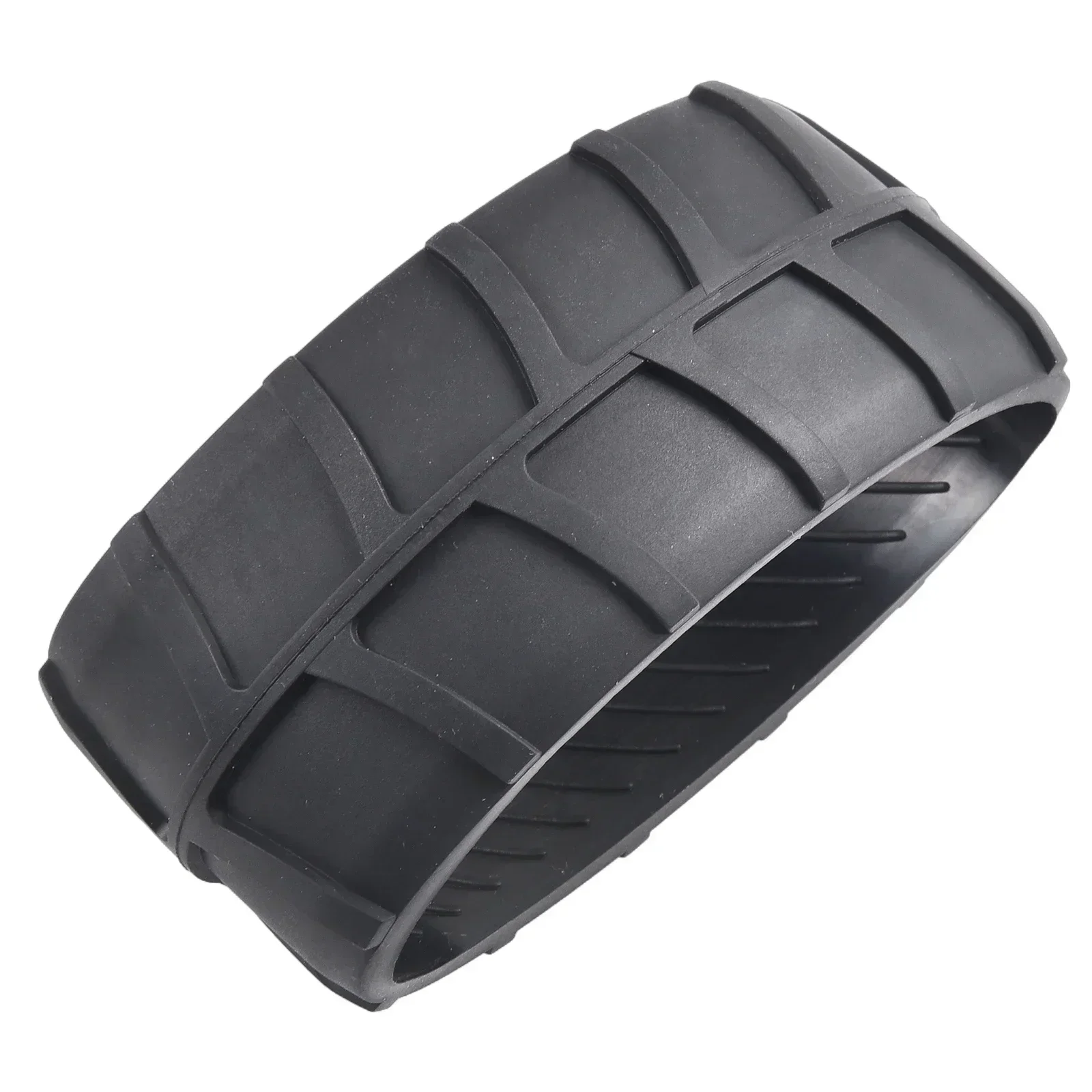 Фото Защита колес XL для переднего велосипеда Worx M500/M700 и т. д. Резиновый антишкив для настройки профиля для передних аксессуаров для газонокосилок №4
