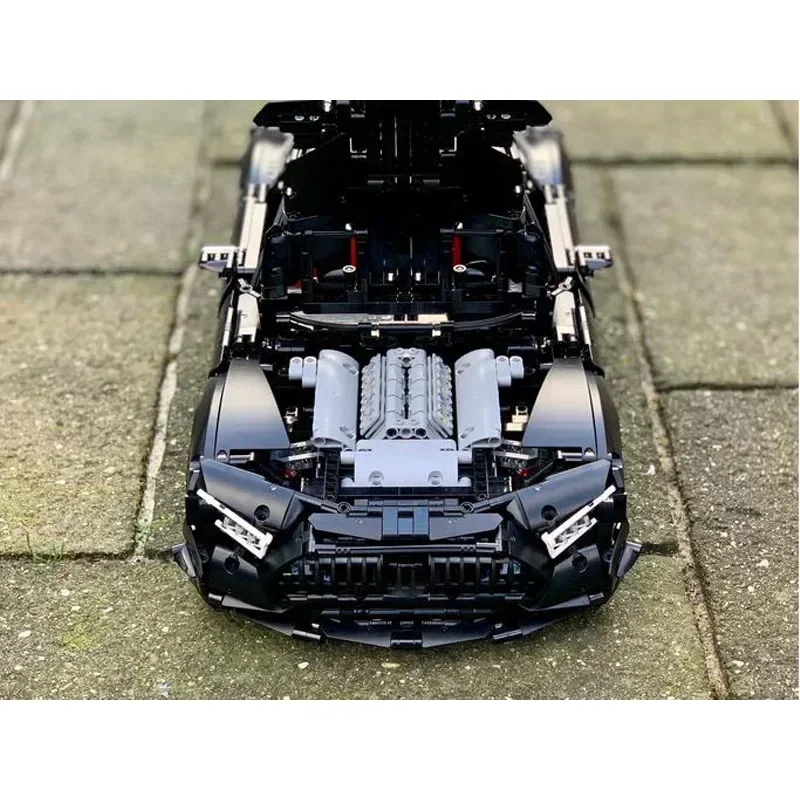 MOC-98023 Новый суперкар GT R Black Series 1:8, сборка строительных блоков, модель • 2660, детали для взрослых и детей, игрушка на день рождения, подарок (art.: 3920ca4aa019d) - 3920ca4aa019d