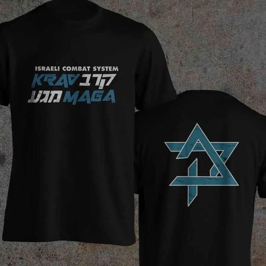 Krav Maga Israeli Combat System Self Defense IDF MMA Men T-shirt Short Sleeve Casual 100% Cotton Shirts