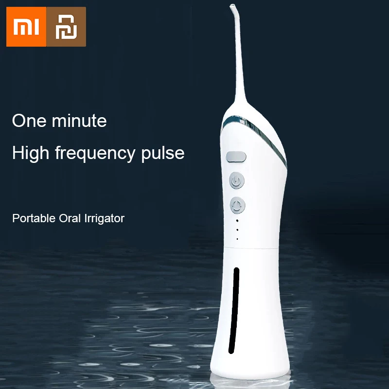 XIAOMI ирригатор для полости рта, стоматологическая струя воды, ирригатор, чистка зубов, отбеливание зубов, водостойкая машина для мытья рта, ирригатор для зубов