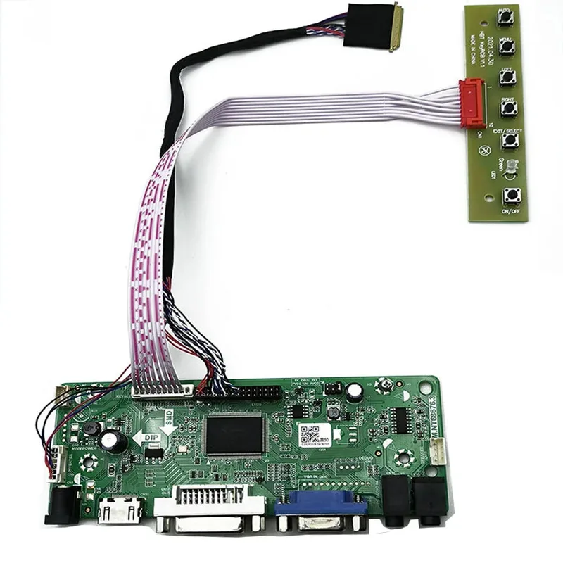 Новый комплект монитора Mnt68676.2 для N156BGE N156BGE-L11 N156BGE-L21 HDMI + DVI + VGA + аудио, драйвер платы контроллера ЖК-экрана со светодиодной подсветкой