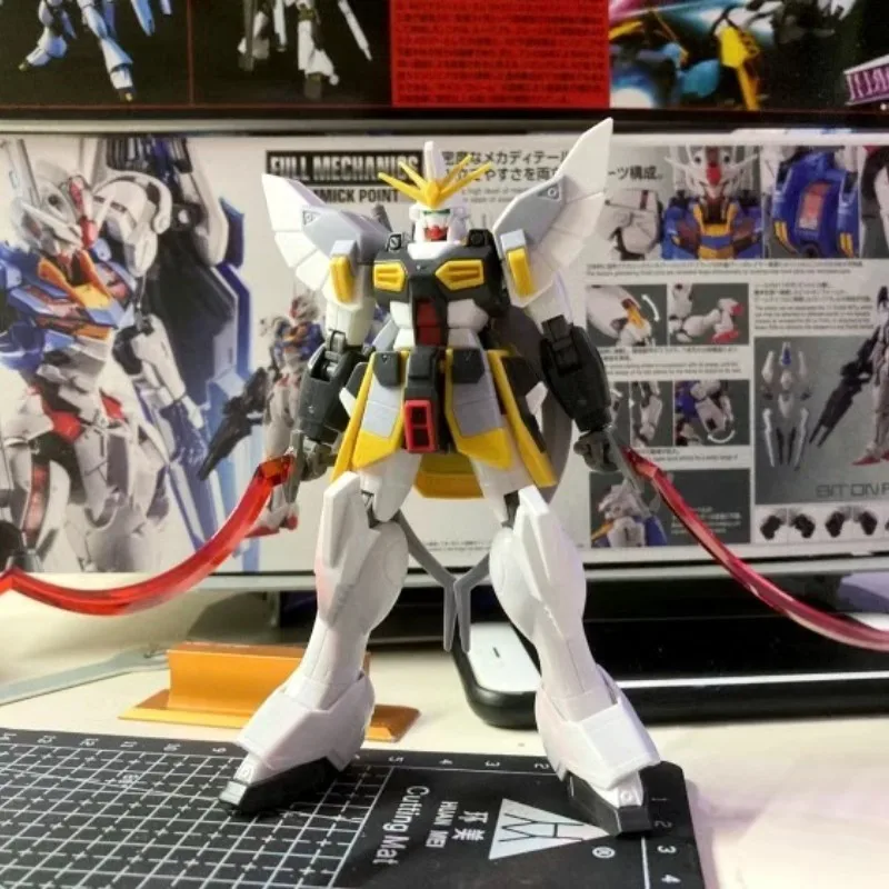 Прямая поставка в точку, оригинальная модель телефона Bandai, модель HGUC аниме Гундам GUNDAM SANDROCK, экшн-фигурка в сборе, игрушки для детей, подарок