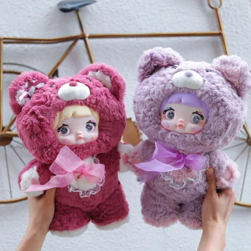 Nommi Goodnight Bear Series слепая коробка, натуральная 400% виниловая кукла, кавайное украшение, модная загадочная коробка, коллекционные игрушки, рождественские подарки