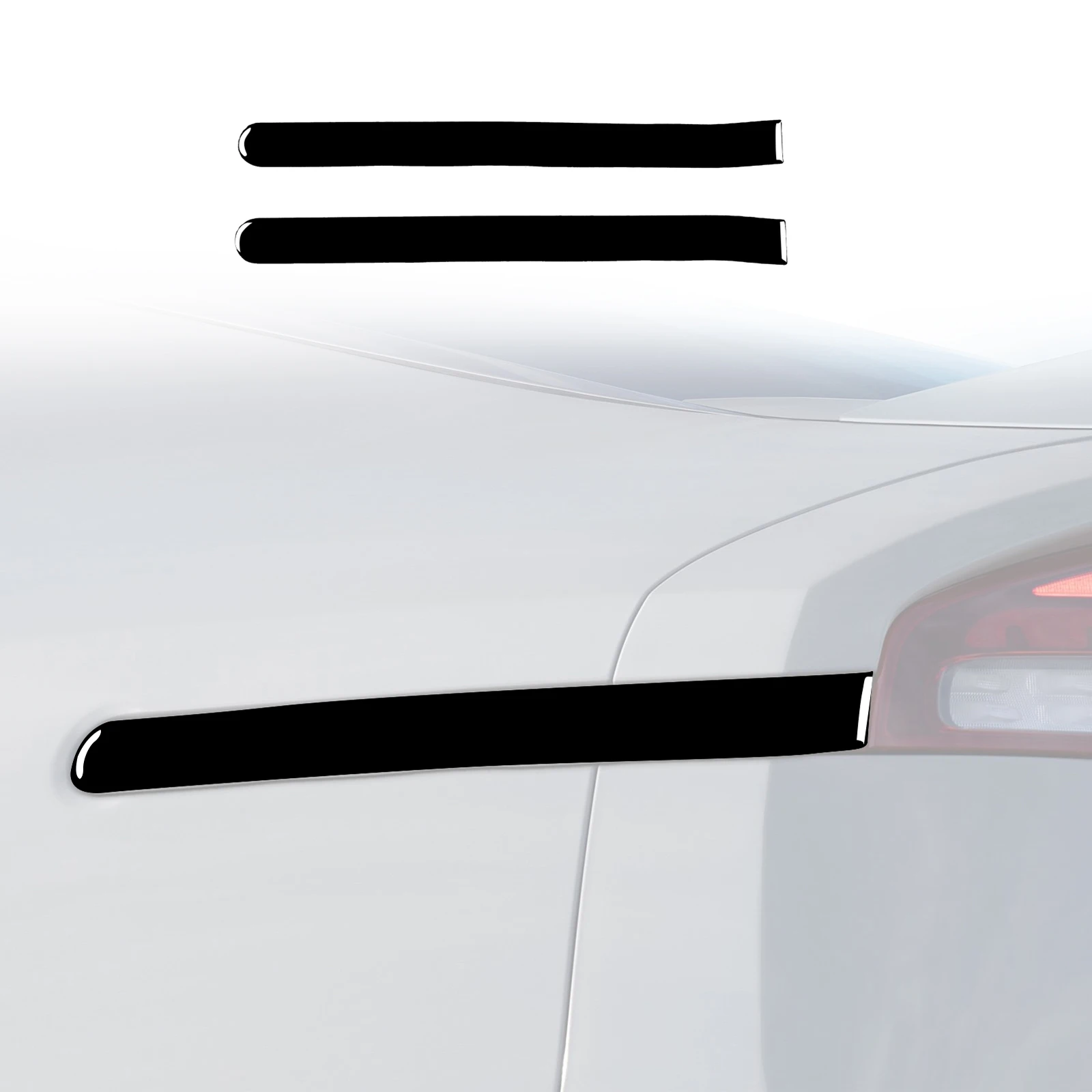 2 шт. наклейки на автомобильные стоп-сигналы из мягкого пластика для Kia Stinger 2018 2019 2020 2021 2022 2023 авто задние внешние аксессуары