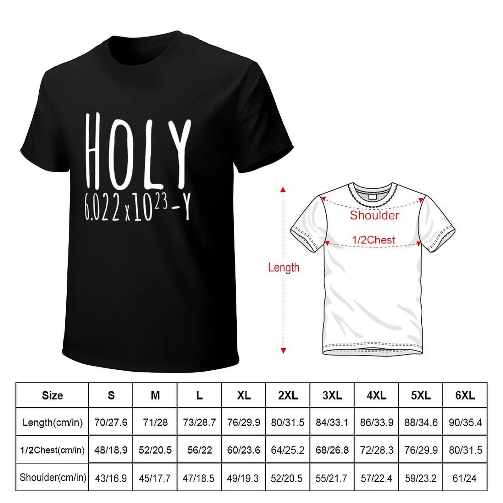 Футболка Holy Avogadro, топы больших размеров, винтажные футболки, мужская хлопковая футболка (art.: 3920cb310c932) - 3920cb310c932