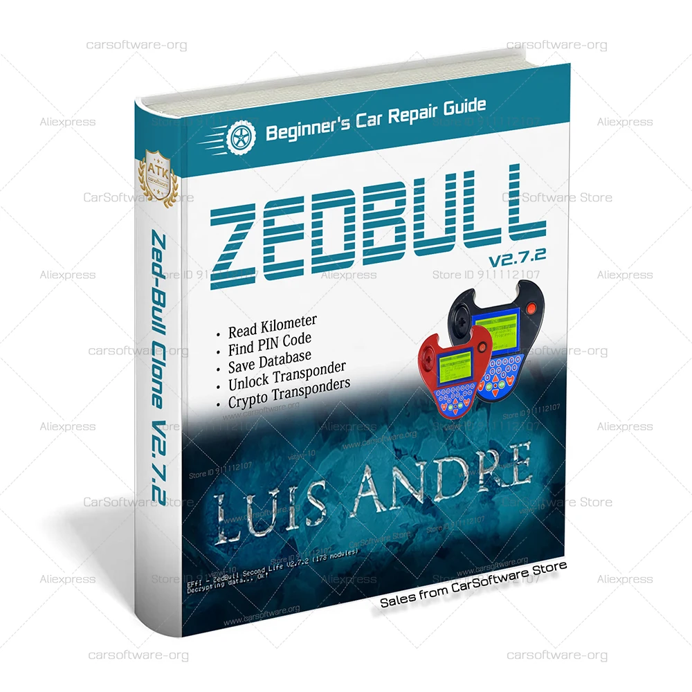 Для диагностических инструментов Zed-Bull Clone V2.7.2 Программное обеспечение Ссылка для загрузки EFfI Второй жизни для Zed-Bull Clone Finding PIN-код OBD Tool
