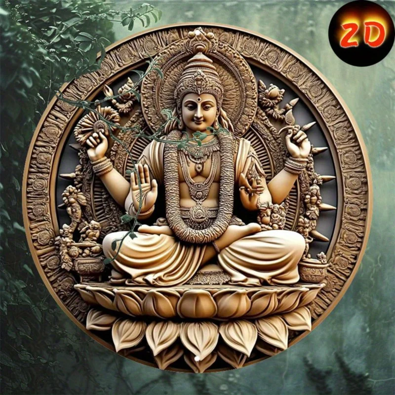 Алюминиевый настенный рисунок Surya Sun God, круглый металлический декор без запаха для дома, офиса, металлический настенный художественный декор, 2D алюминиевая живопись