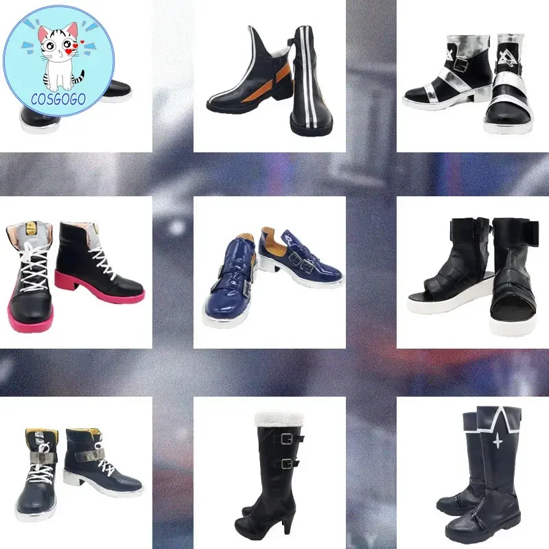 [Customized] Arknights Ptilopsis/Siege/Lappland/EXUSIAI/Amiya/ShiraYuki/Pramanix/Celinia Texas/Ansel Cosplay Shoes Boots