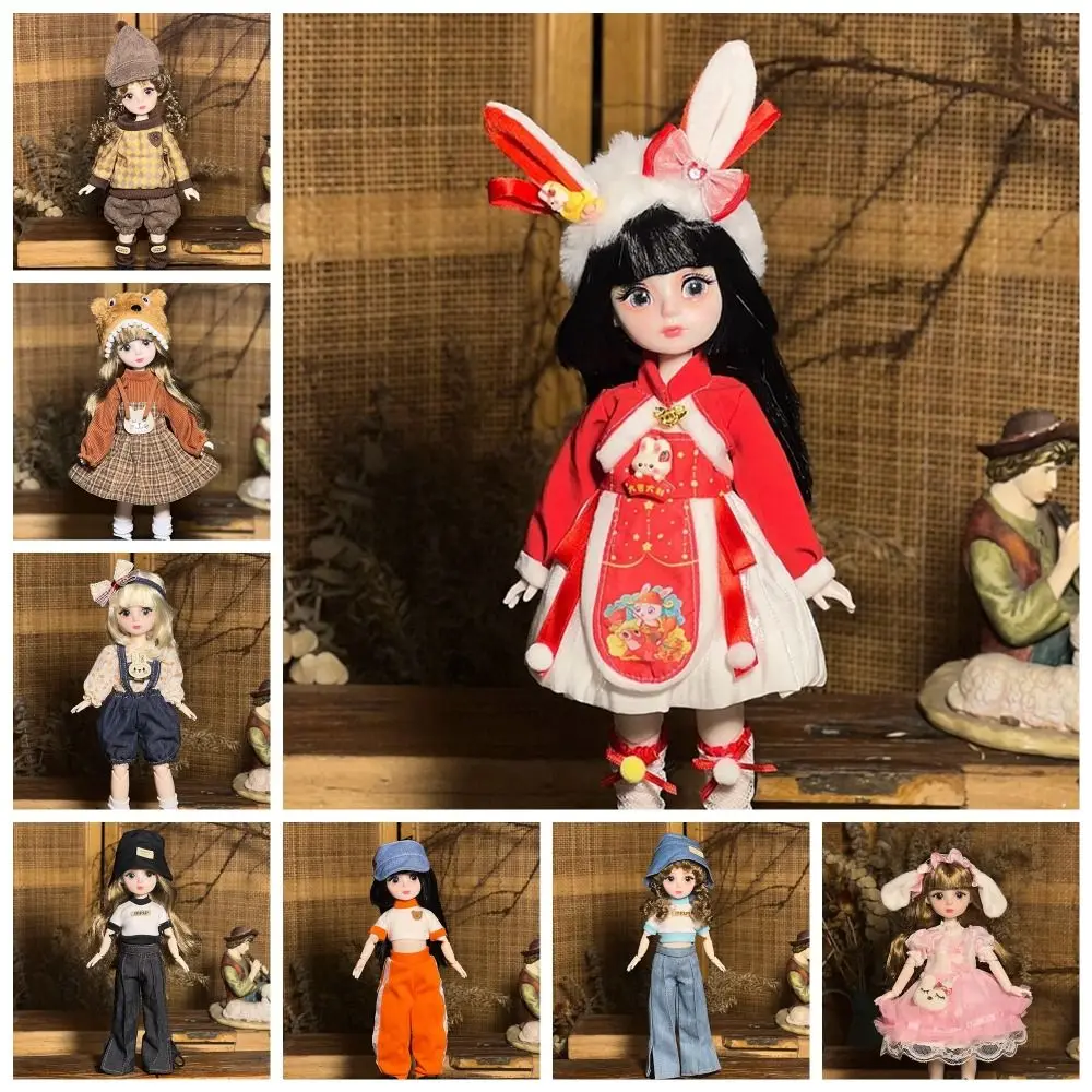 Фото 1 комплект 1/6 SD 30 см Bjd Doll с одеждой Привлекательные глаза с париком Макияж Принцесса Одеваются BJD Куклы Элегантные длинные волосы №5