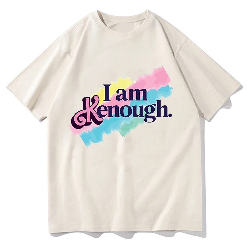 Фото Футболка женская с графическим принтом «I Am kдостаточное», 100% хлопок №5