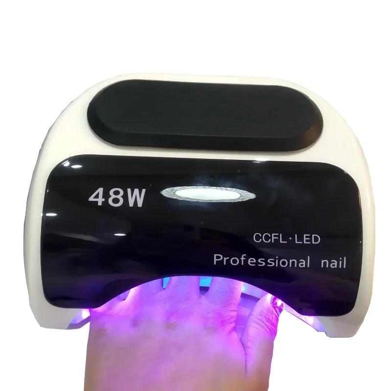 Фото Kuku 48W CCFL Pengering Ulir Tabung Pemoles Спиральный гель для пингвинга Kuku Jari Lampu Pengering Manik-manik №3