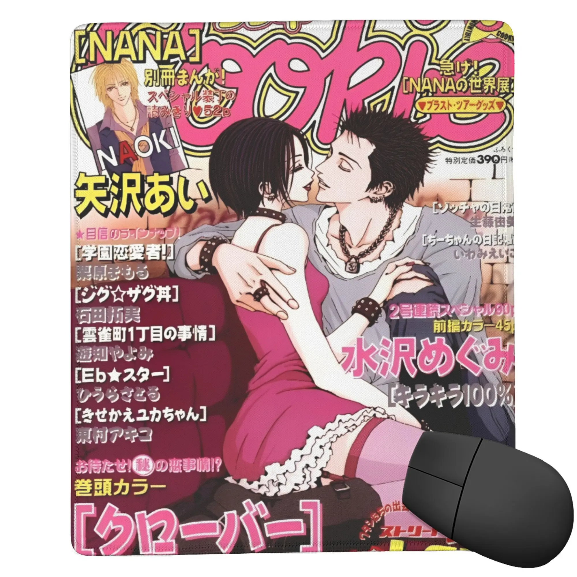 ,Nana Osaki Comics коврик для мыши для ПК коврик для мыши игровой водонепроницаемый коврик для компьютерной мыши