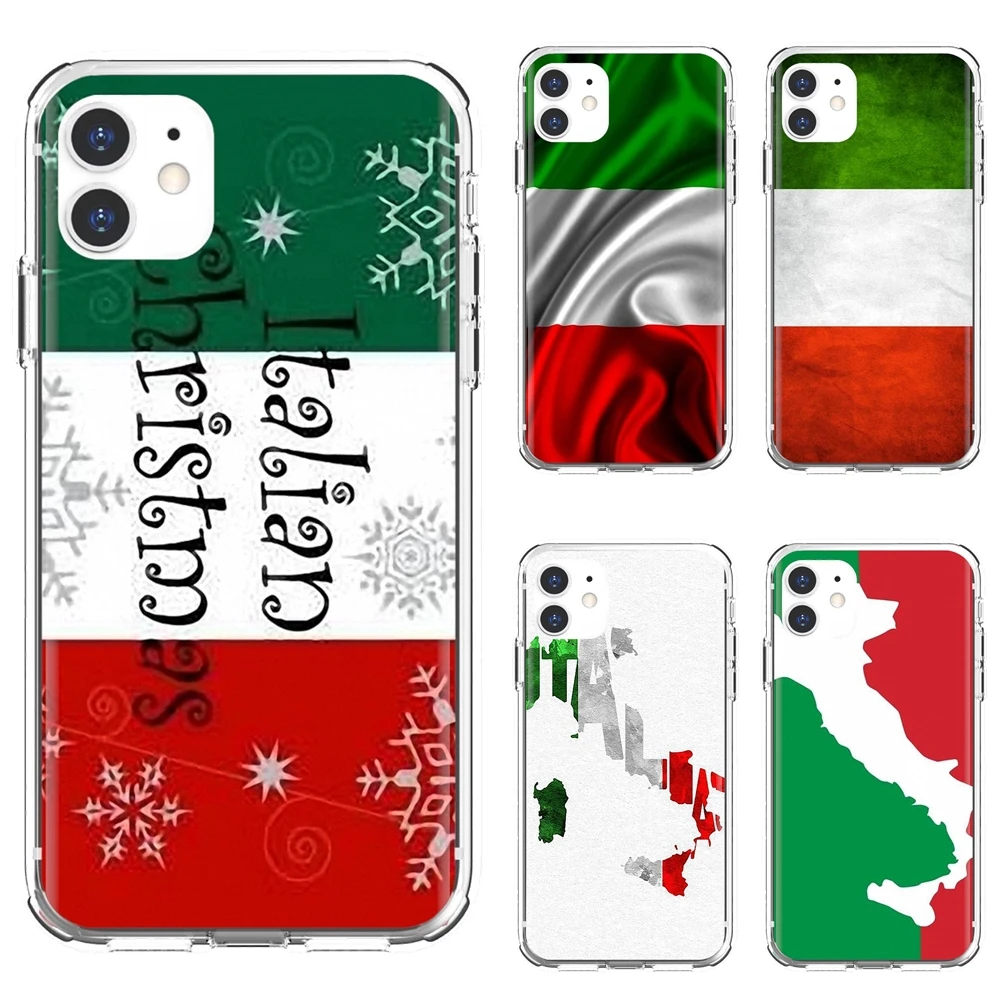 Мягкий чехол из ТПУ для LG K10, K8, K7, K4, Nokia X6, 2, 3, 5, 6, 8, 9, 230, 3310, 2,1, 3,1, 5,1, 7 Plus, 2017, 2018, Италия, флаг, флаг, ИТ, карта орла, баннер