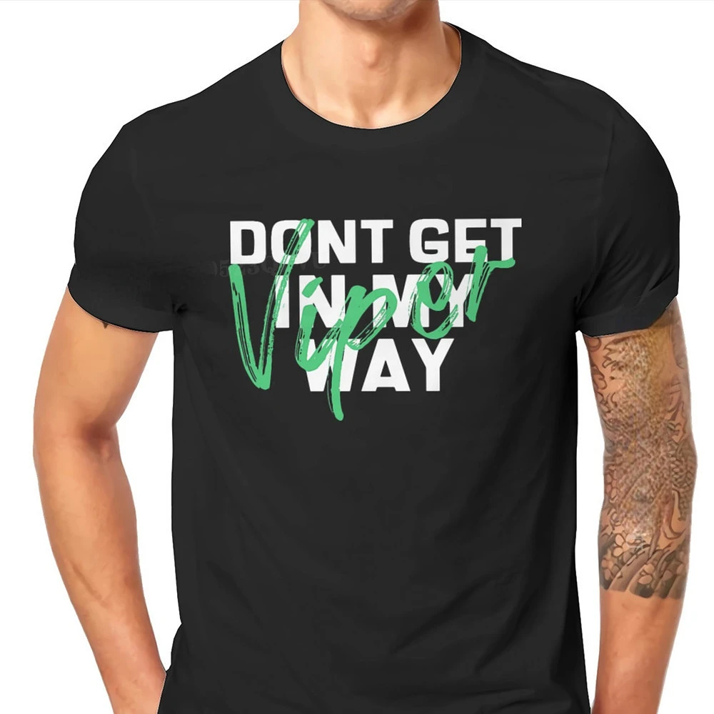 Valorant Viper Kaus Katun Garis Ultimate for Pria Agen Valorant Permainan Camisetas Kaus Pria Bar Lembut Dicetak Bar