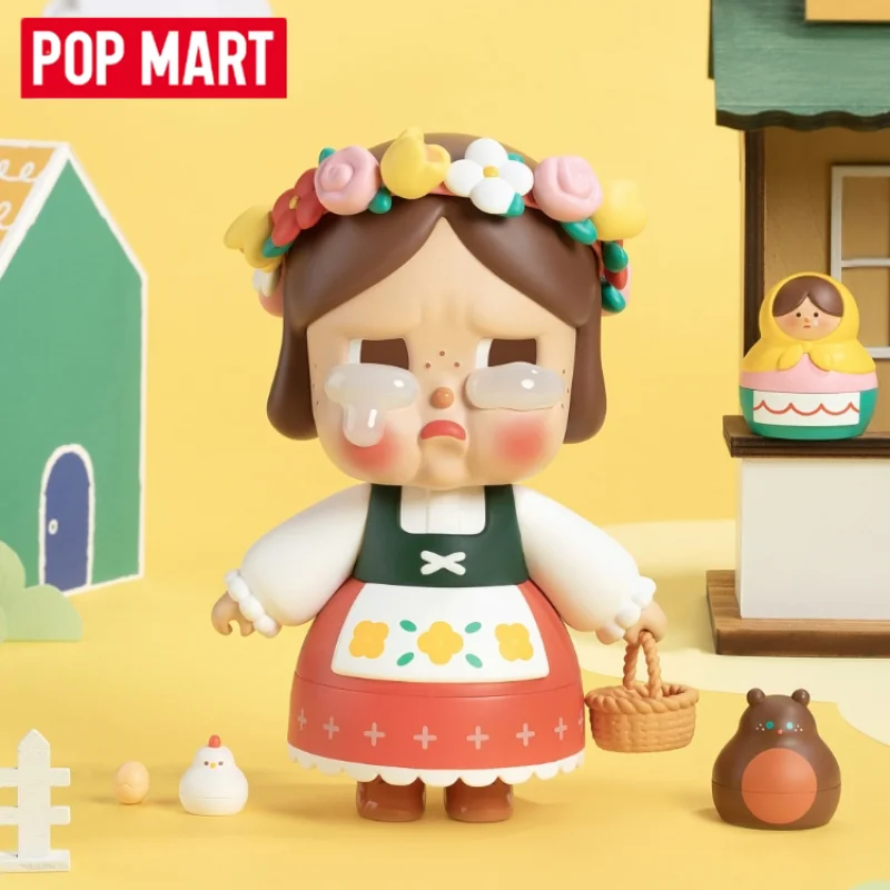POP MART CRYBABY Series слепая коробка Mystery Box Caixa Sorpresa аниме фигурки для девочек милая модель подарок на день рождения