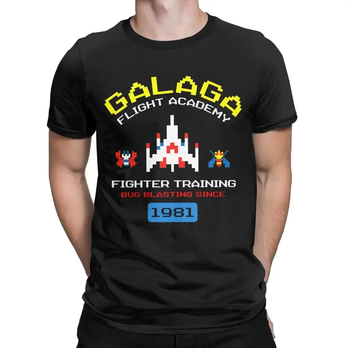Крутая аркадная гальга, видеоигра, ретро, винтажная футболка 80-х годов Invader Space Gaming Alien для мужчин, 100% хлопок, идея подарка, одежда