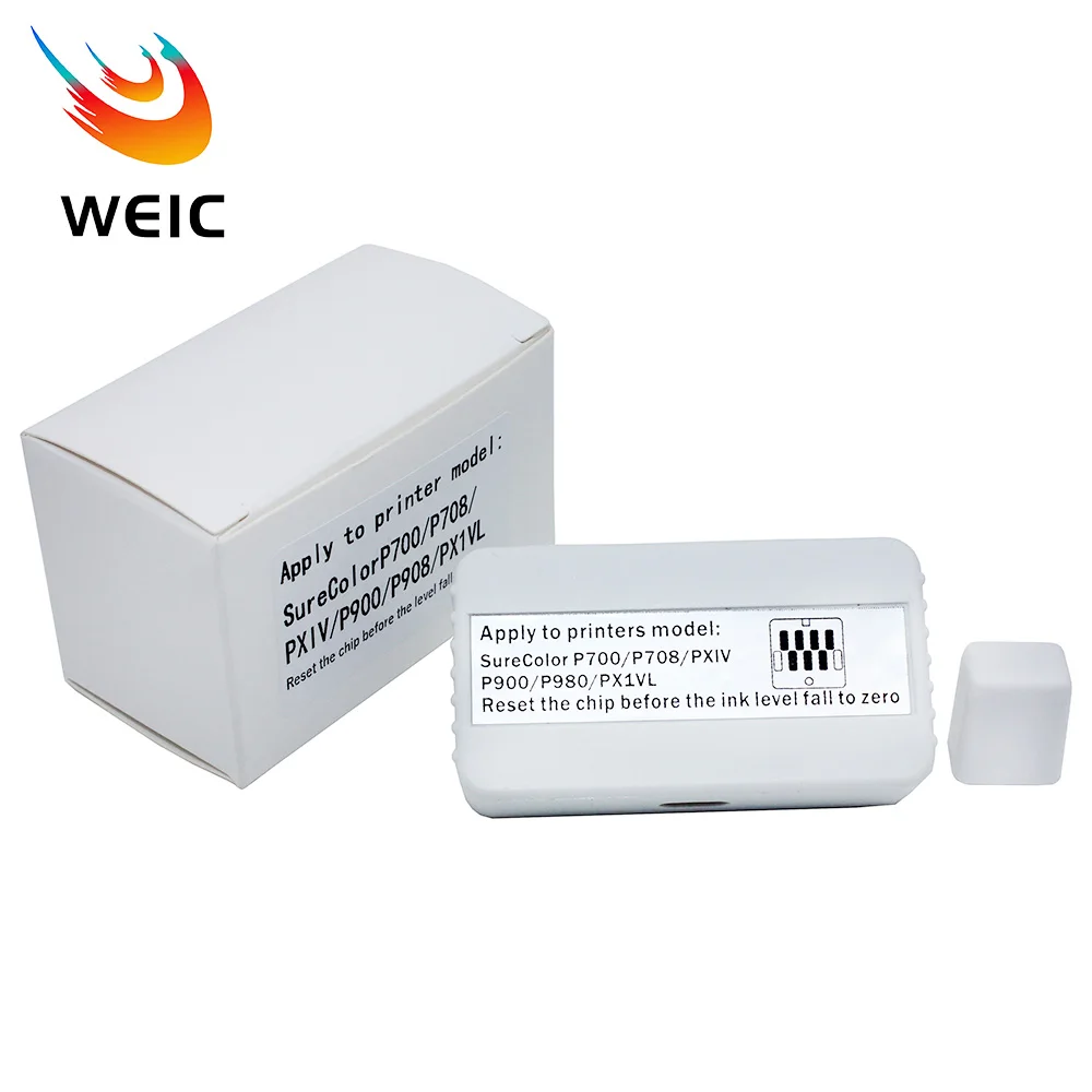 Оригинальный сброс чипа картриджа WEIC T46 T46S P900 P700 для Epson