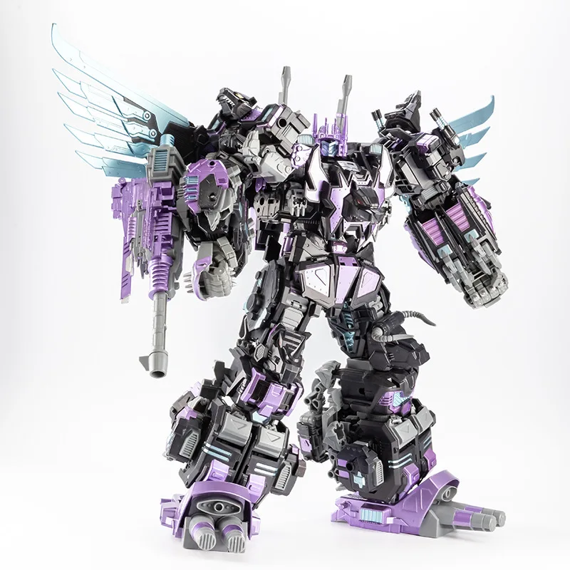 Jinbao 5 в 1 45 см Трансформация Figma Аниме Серия Фигурка Модель Робот Хискинг Супергерой Куклы Abs Пластиковые Игрушки Для Детей