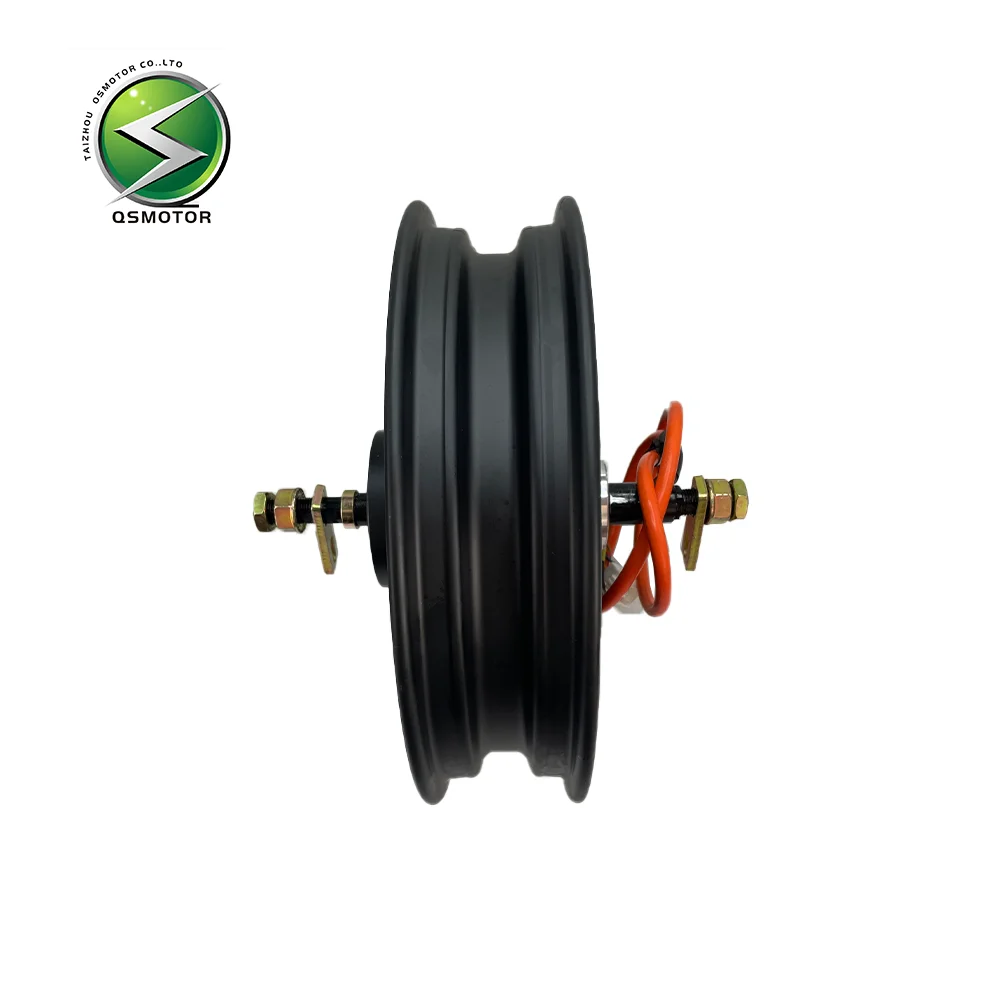 Фото QSMOTOR 12-дюймовый V2 2000W35H48-96V бесщеточный двигатель постоянного тока, подходящий для электрических мотоциклов №5