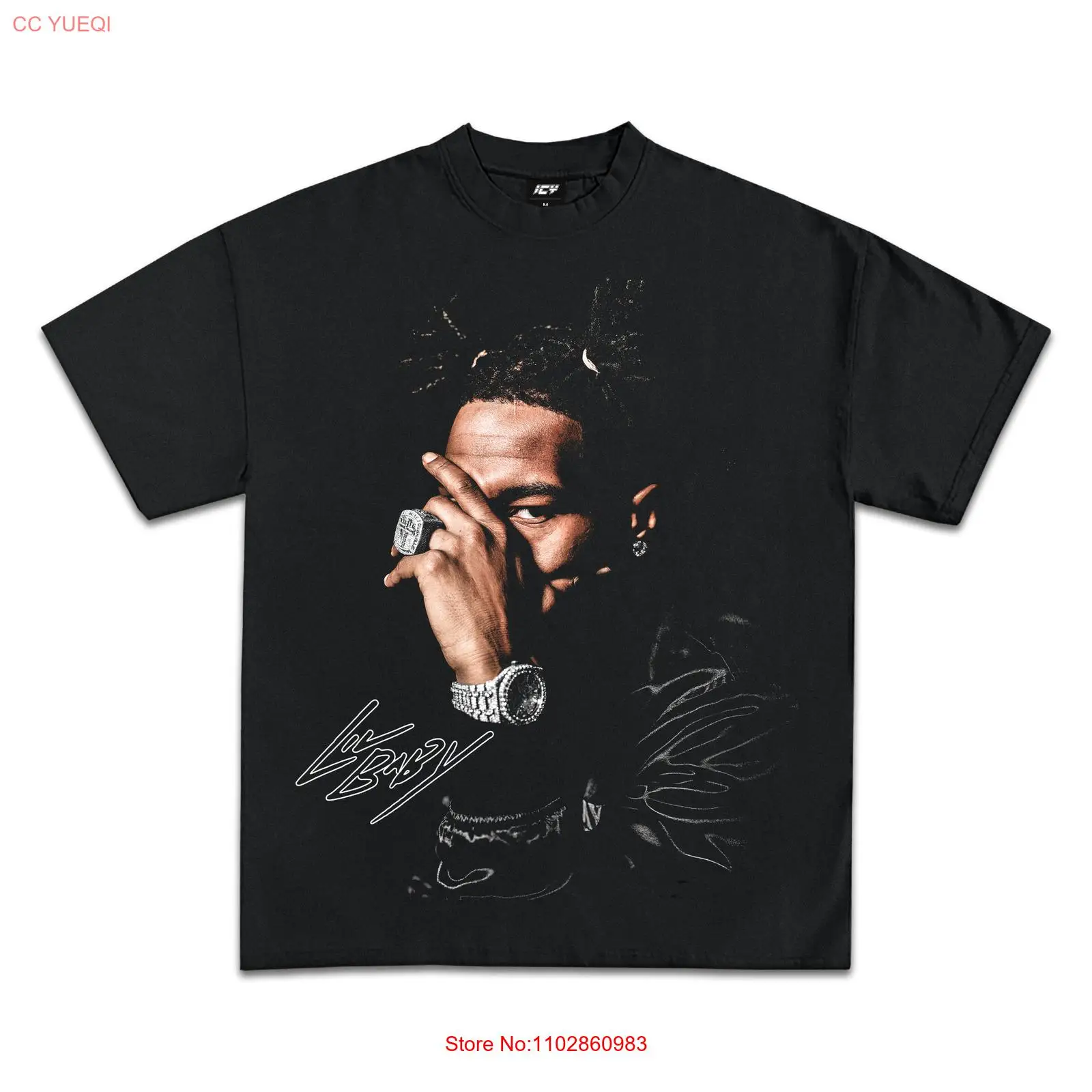 Эксклюзивная футболка с рисунком Lil Baby Icy