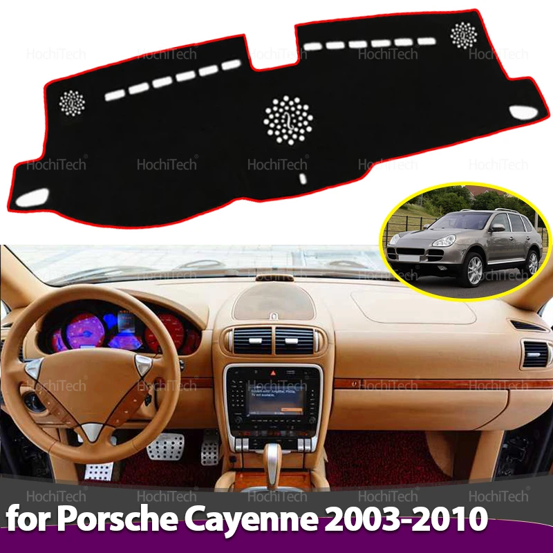 Для Porsche Cayenne E1 9PA первого поколения 2003-2010, автомобильный антигрязный коврик, солнцезащитный козырек, коврик для приборной панели, новый чехол