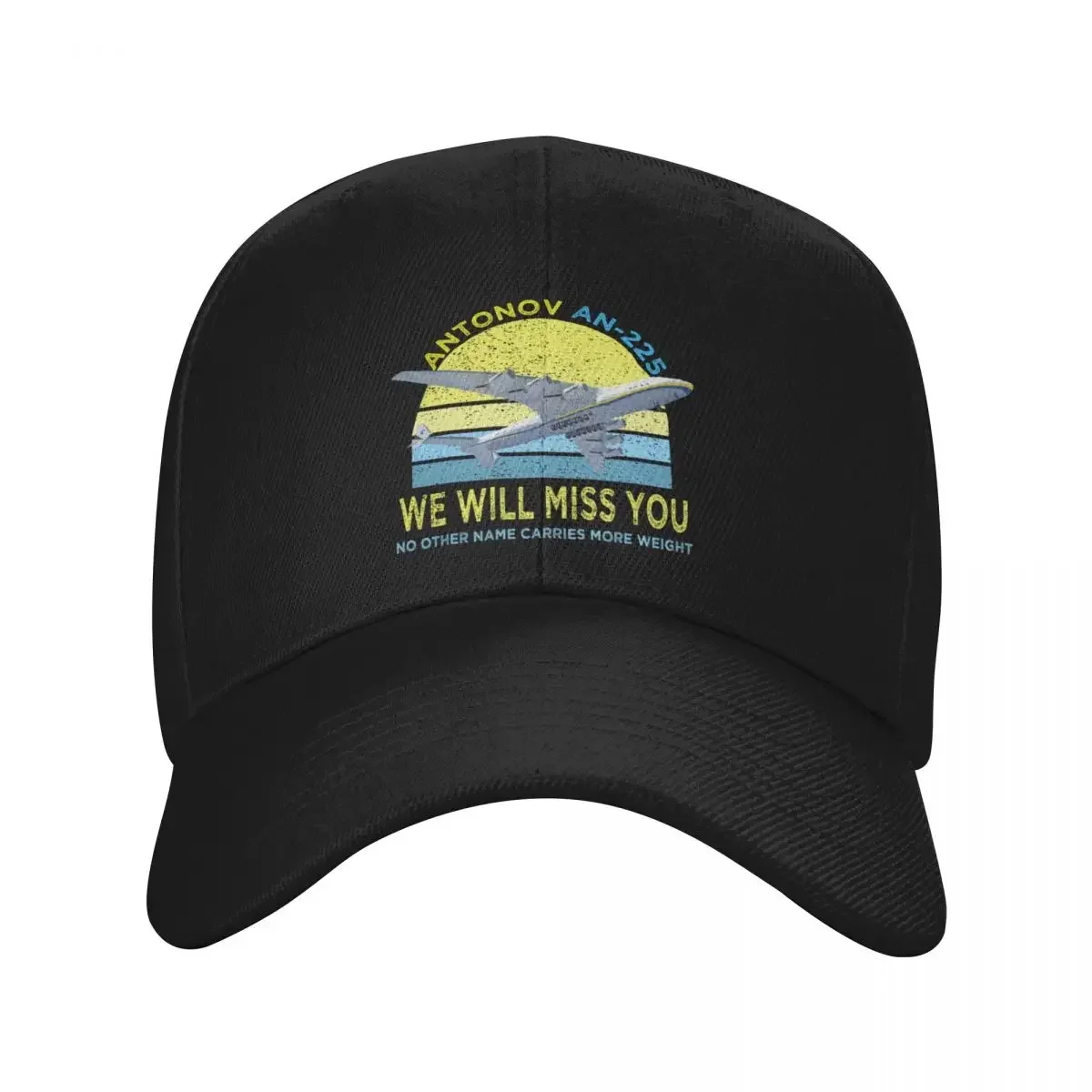 Rip ANTONOV AN-225 MRIYA Cargo Jet - We Will Miss You Бейсбольная кепка папы Кепка Snapback Забавные шляпы Дизайнерская мужская женская