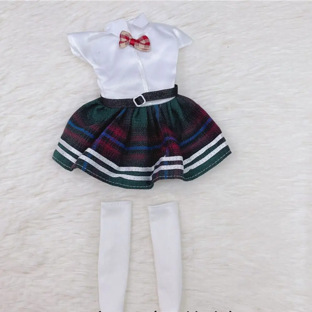 Фото Кукла BJD 1/6 BJD Куклы Комплект одежды Повседневный костюм Юбка 30 см Куклы Платье Ткань Симпатичные брюки 1/6 BJD Костюм Платье Одежда Праздничный подарок №4