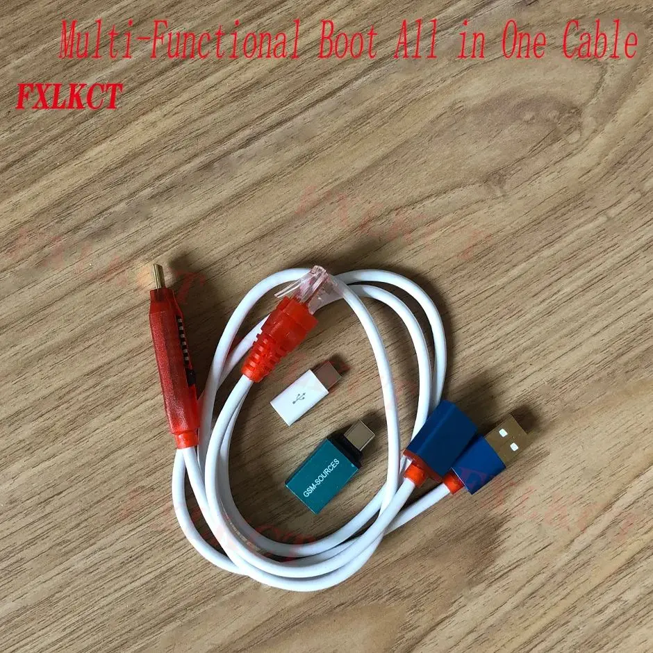 Фото Универсальный многофункциональный загрузочный кабель, Micro USB, RJ45, универсальный загрузочный кабель, UMF, кабель загрузки №2