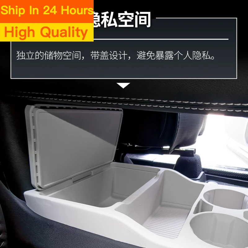 Фото Силиконовый ящик для хранения под центральным аксессуаром для BYD FangChengBao Equation Leopard 3 Titanium 3 Super Titan tai 3 Three 2025 №4