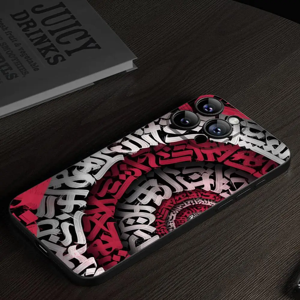Фото Pokras Lampas Art Graffiti Phone Case For IPhone 15 16 13 Pro Max 14 12 11 Xr X 8 7 6 Plus Luxury Back Cover №2