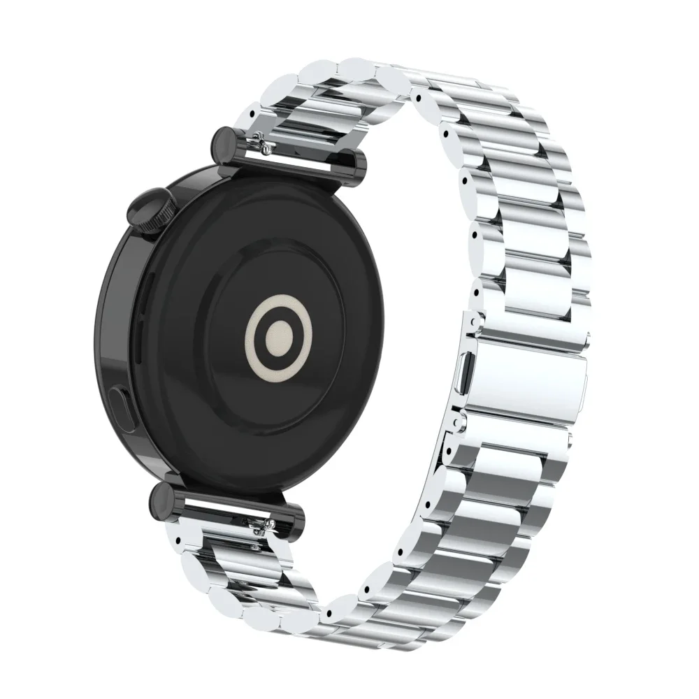 Фото Универсальный ремешок 18 мм для Garmin Vivoactive 4s, сменный металлический ремешок из нержавеющей стали для Garmin Move3s Forerunner 265s 255s №4