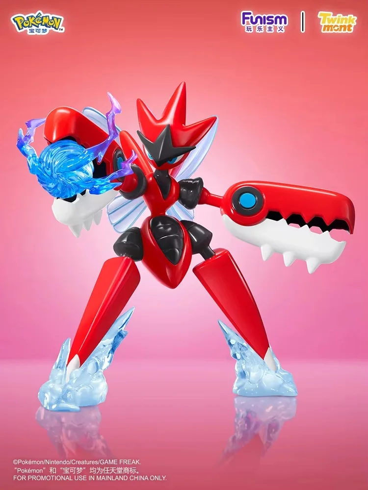Фигурка Pokemon Scizor Mega Evolution, Коллекционная модель, аниме-фигурка, крутой дизайн, идея подарка для фанатов
