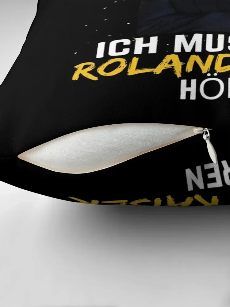 Фото Roland kaiser - roland kaiser festival- roland kaiser merch- ,iche brauche экспеди therapie ich muss nur horen Throw Pillow №2