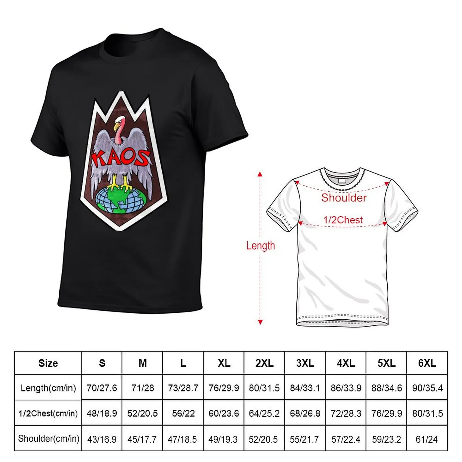 Футболка Kaos, летние топы, принты животных для мальчиков, спортивные поклонники, черные футболки для мужчин (art.: 3920c70860a5a) - 3920c70860a5a