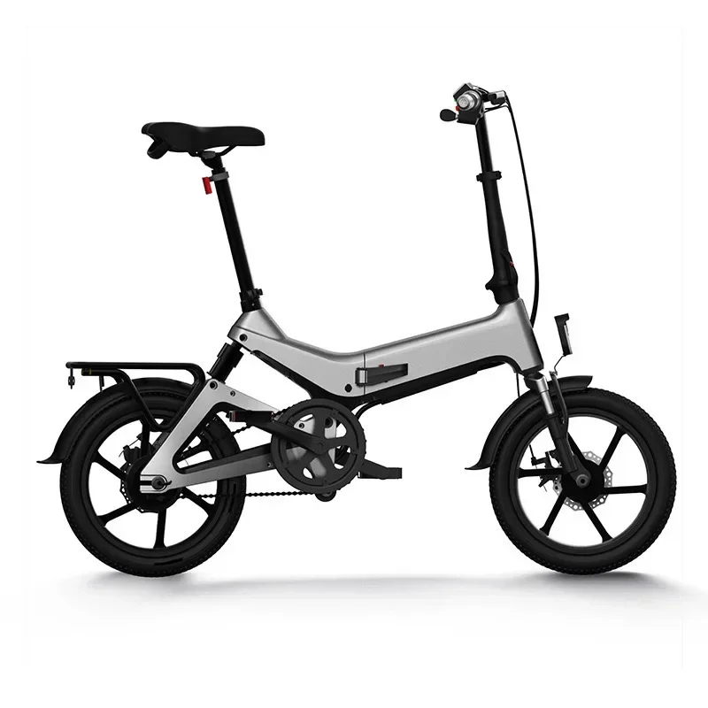 16-дюймовый складной мини-электрический велосипед Ebike 350 Вт, электрический городской велосипед, электрический велосипед с дисковым тормозом дальнего действия