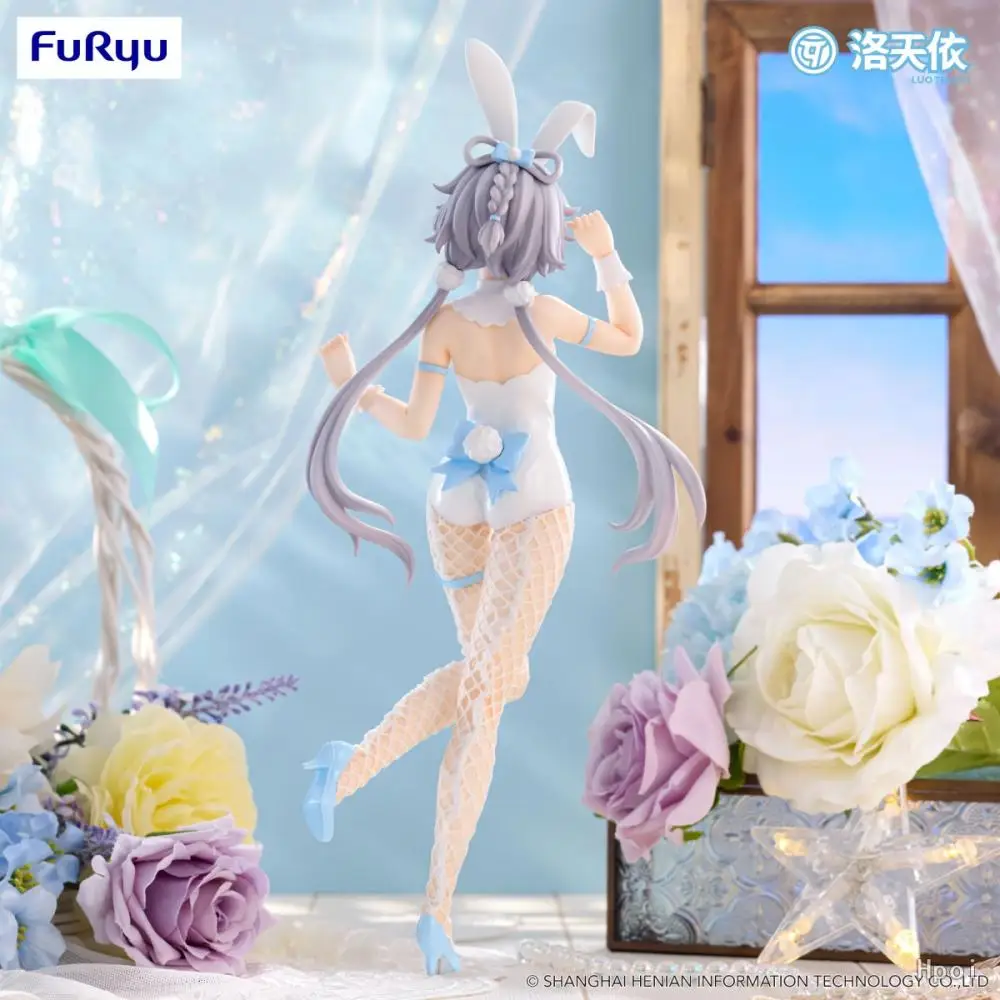 Фото FuRyu оригинальные BiCute Bunnies Vsinger Luo Tianyi аниме фигурку игрушки для мальчиков и девочек дети подарки на день рождения модель №3