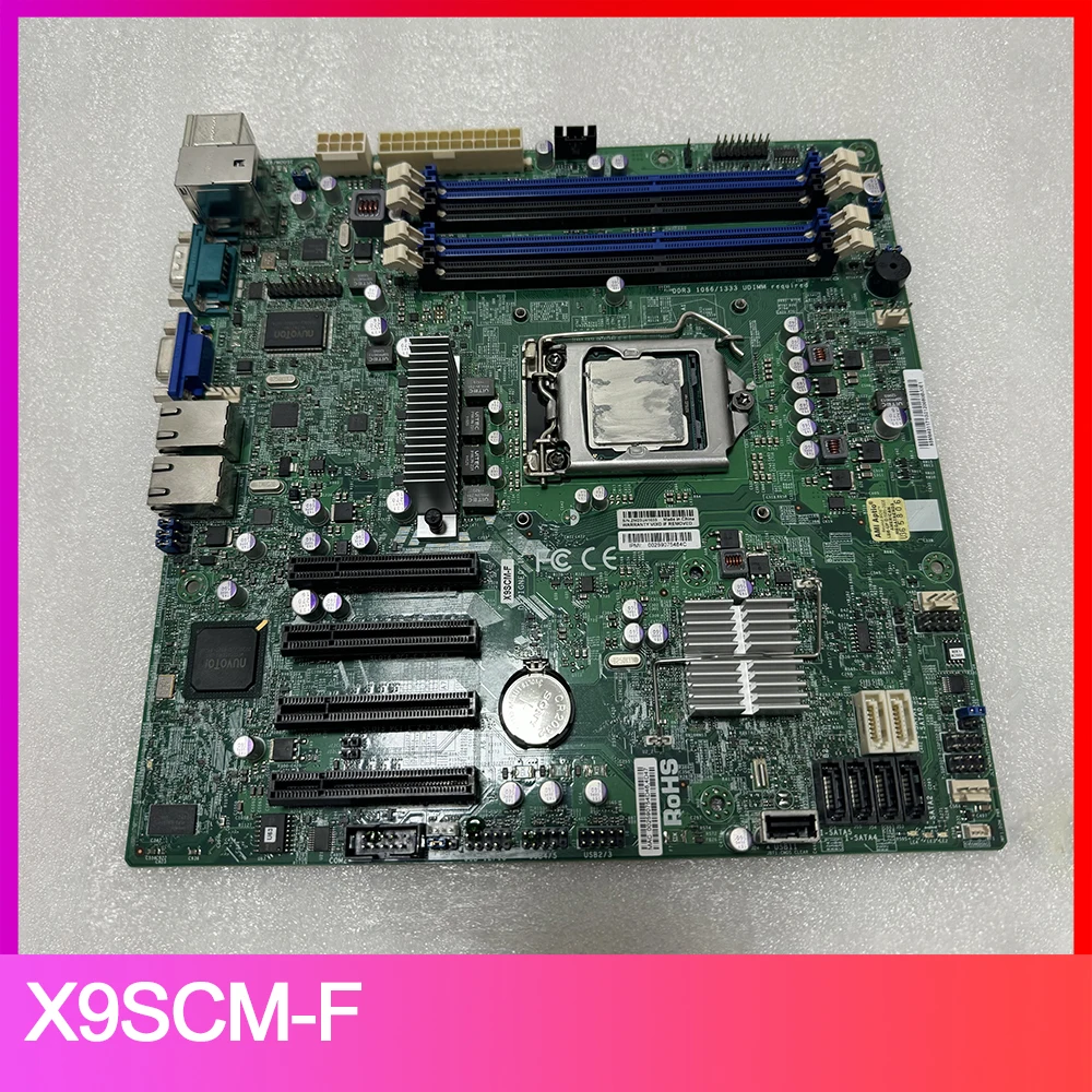 Для серверной материнской платы Supermicro IVY C204, чипсет LGA1155 X9SCM-F