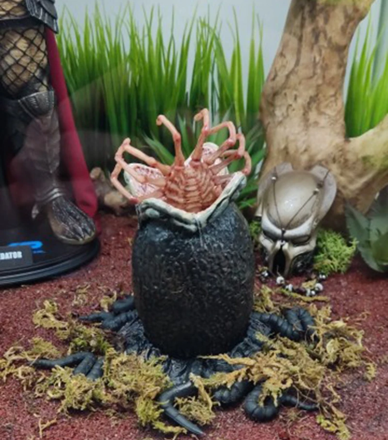 Alien Egg Facehugger Chestburster Фигурка Xenomorph Aliens Eggs Face Hugger ПВХ Коллекционная модель Кукла Украшение Игрушка Подарки (art.: 3920cf75fbe69) - 3920cf75fbe69
