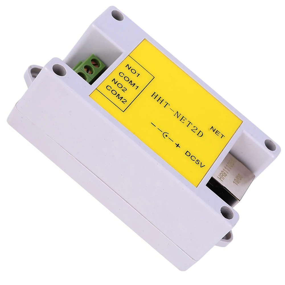 Прочный двухканальный модуль управления сетевой платой Ethernet IP, режимы TCP/UDP, китайское разрешение, Мобильный/компьютерный пульт дистанционного управления
