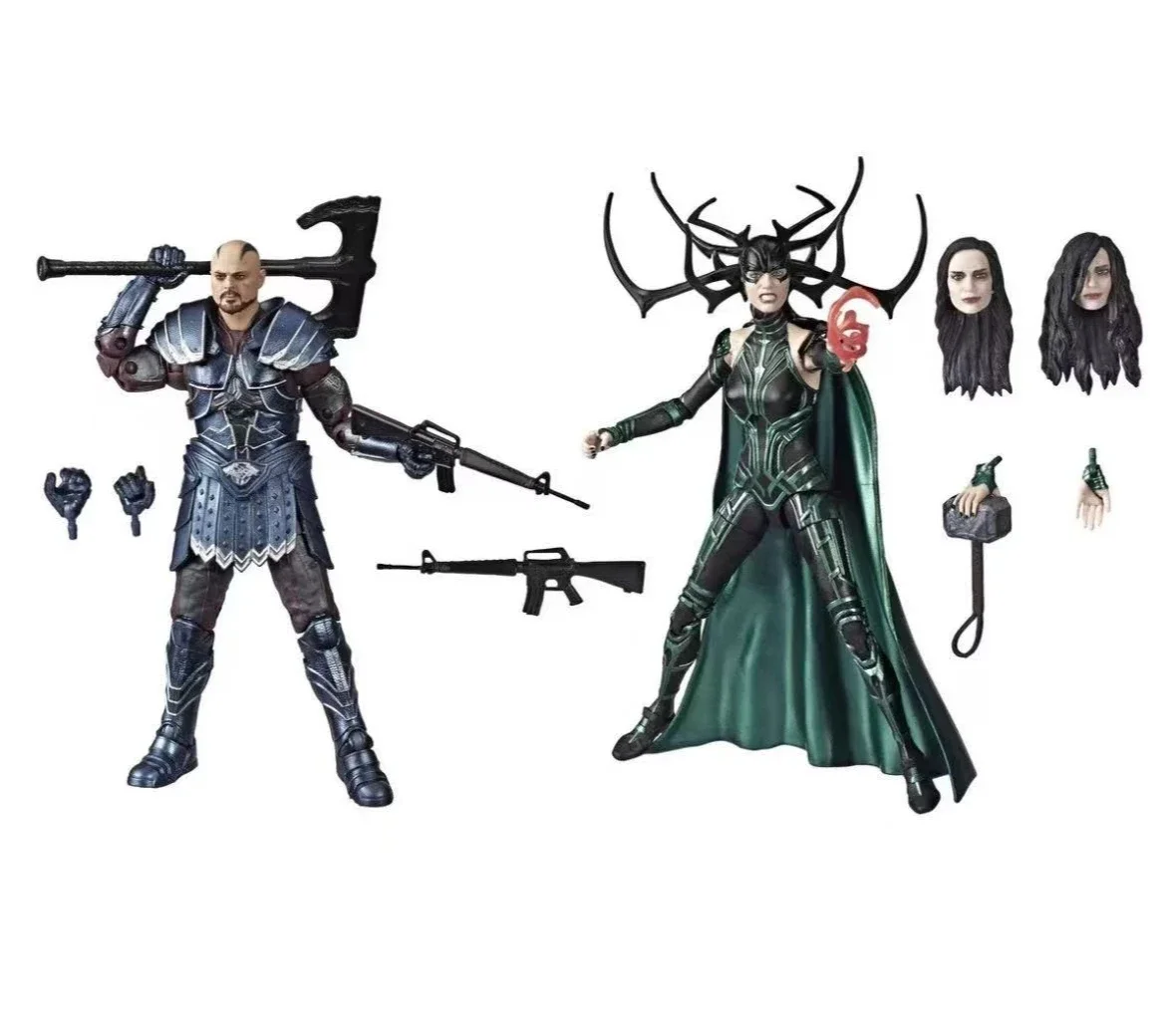В наличии Hasbro Hela and Executioner Сколчи двойной набор моделей игрушек