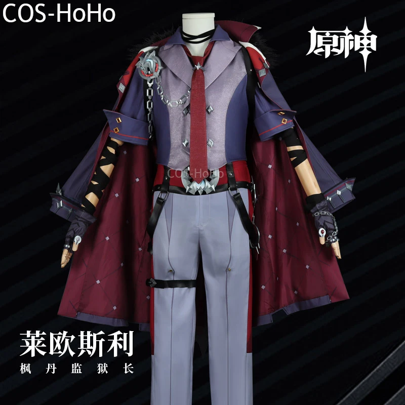 COS-HoHo Genshin Impact Wriothesley игровой костюм великолепная красивая униформа косплей костюм Хэллоуин вечерние наряд для ролевых игр