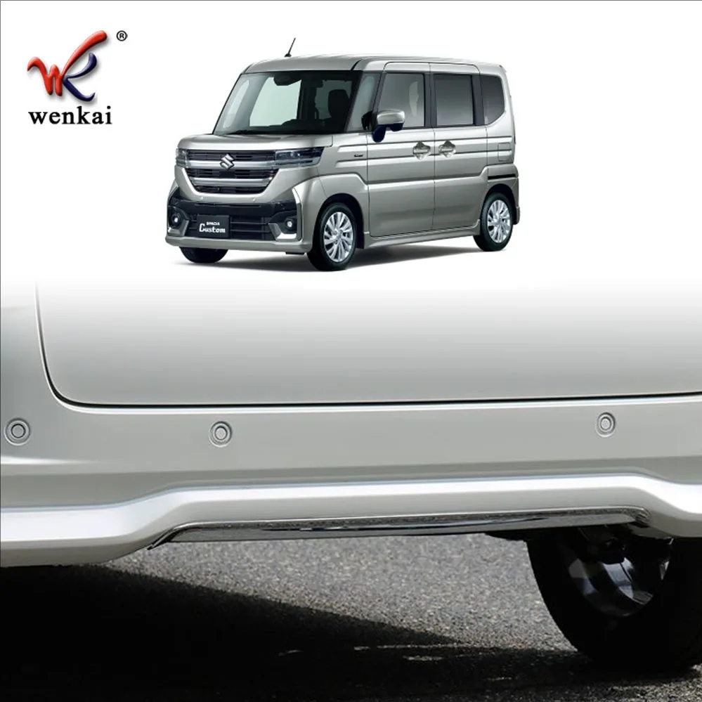 Для Suzuki Spacia 2024 2025 на заказ полоса заднего бампера ABS хром аксессуары