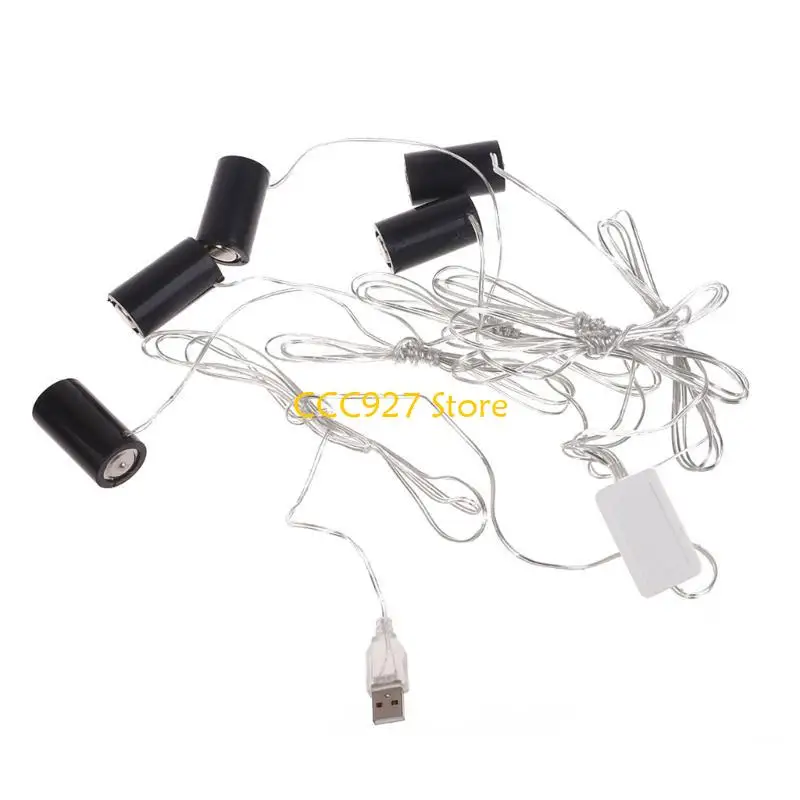 B03F Eliminators Cable Universal USB 5V 2A до 4,5 В 3 В LR14 C Кабель батареи питания аккумулятора