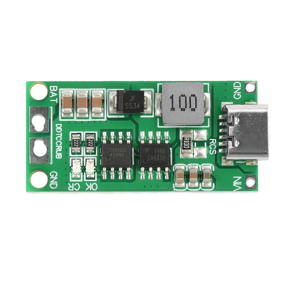 2S/3S/4S 1-4A Модуль зарядки литиевой батареи DC3-6V до 8,4V/12,6V/16,8V Модуль повышающего зарядного устройства