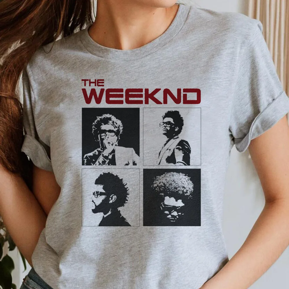 Футболка The Weeknd женская, винтажная, с графикой, эстетичная, красочная, в стиле ретро, в стиле Харадзюку, психоделическая, пастельная, удобная