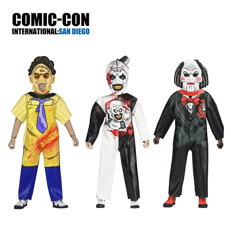 NECA Ben Cooper Костюм Детская коллекция Leatherface Billy the Puppet Art the Clown 6-дюймовая экшн-фигурка Оригинальная модель куклы
