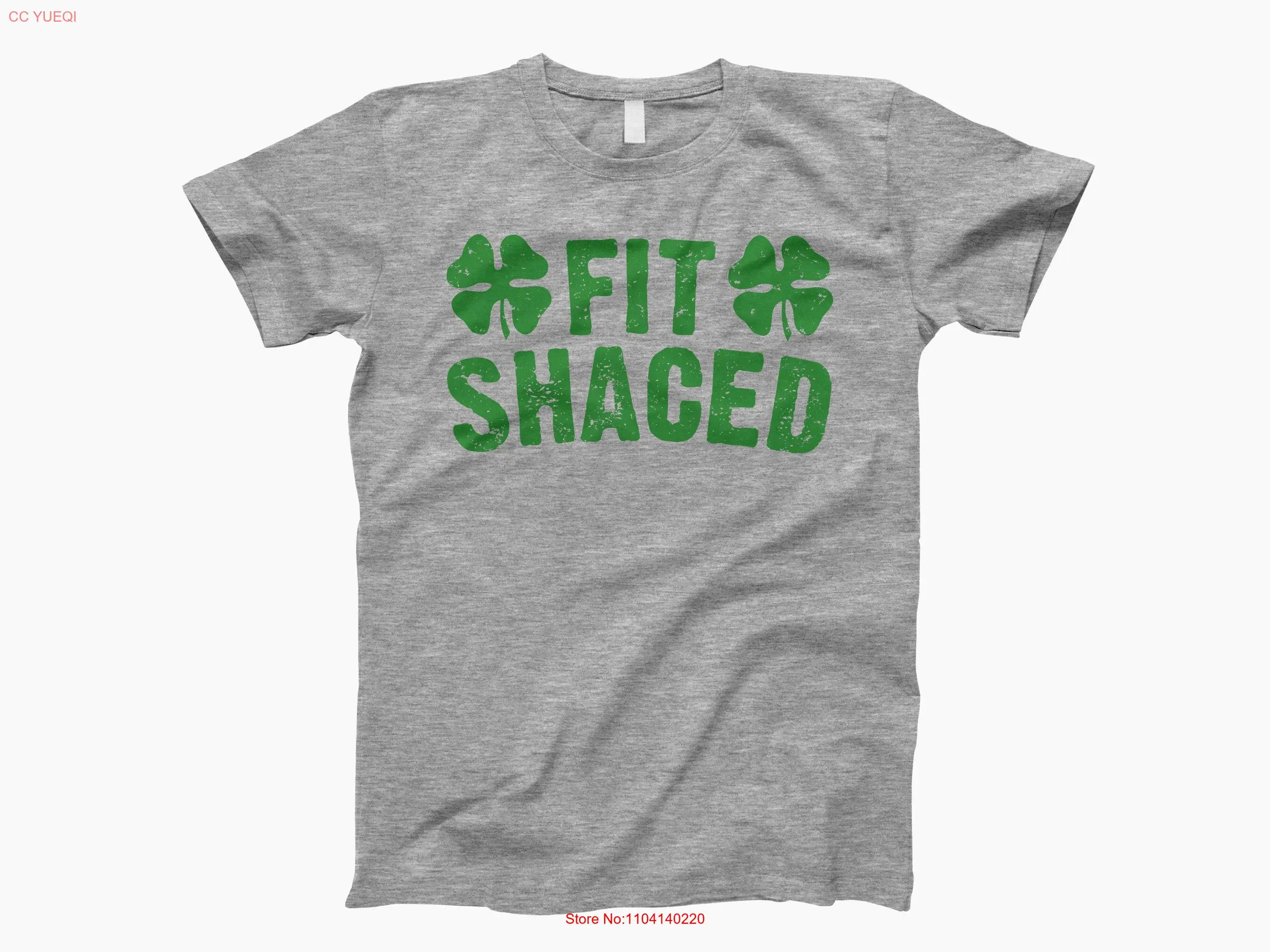 Футболка Shaced Day St Patricks, забавная ирландская трилистник, праздничная вечеринка, юмористическая футболка с длинными или короткими рукавами