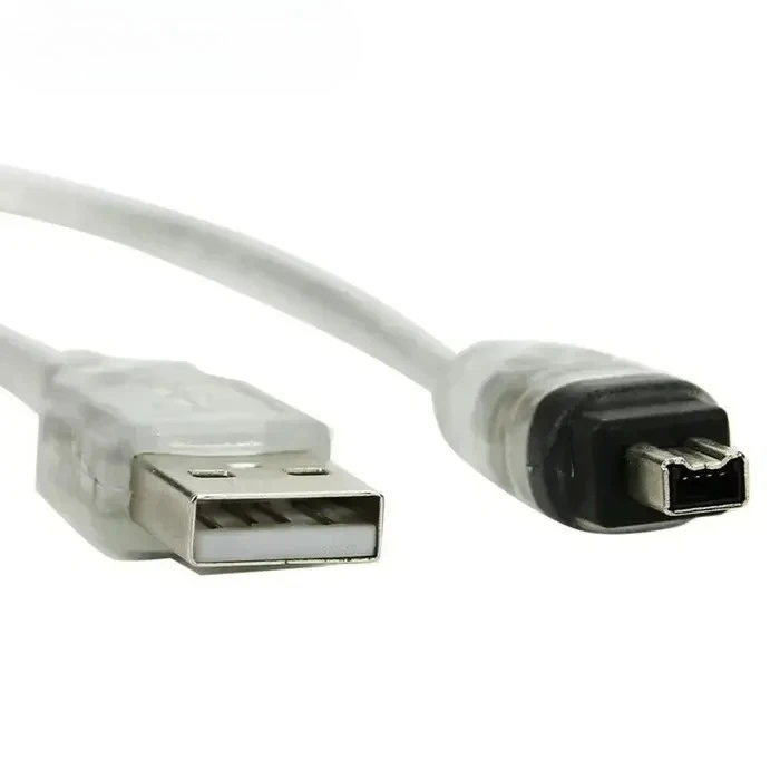 1 м USB-разъем Firewire IEEE 1394 4-контактный штекерный адаптер iLink Firewire 1394 4P Кабель для передачи данных для камеры SONY DCR-TRV75E DV 100 см
