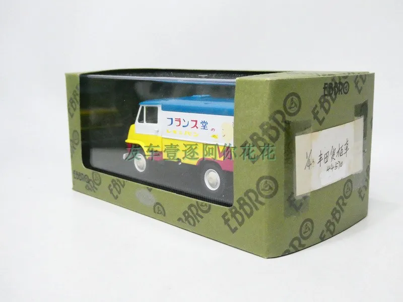 Фото Модель гоночного автомобиля EBBRO 1:43 TOYOPET TOYOACE SK20 VAN, детские игрушки в подарок №2